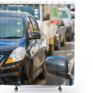 Personality  Heavy Traffic Block Shower Curtains