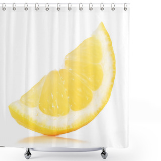 Personality  Slice Of Lemon Shower Curtains