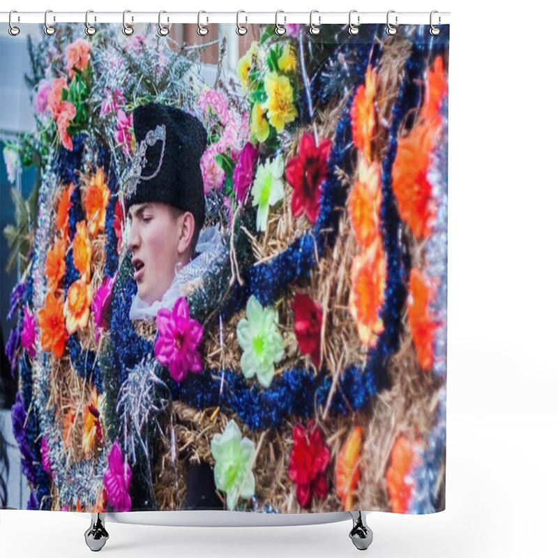 Personality  Malanca Festival In Krasnoilsk, Ukraine Shower Curtains