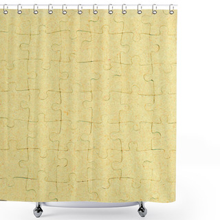 Personality  Puzzle.Background Shower Curtains