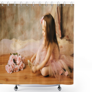 Personality  Little Ballerina Beauty Shower Curtains