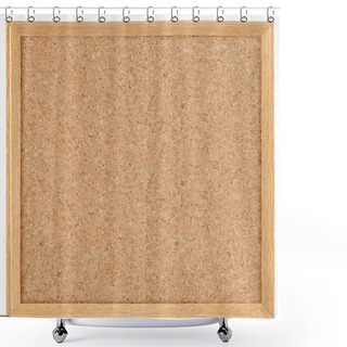 Personality  Square Cork Board Shower Curtains