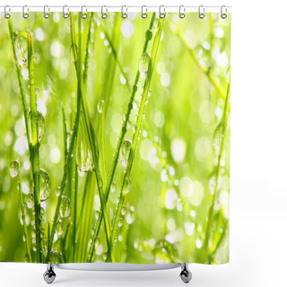 Personality  Fresh Morning Dew. Shower Curtains