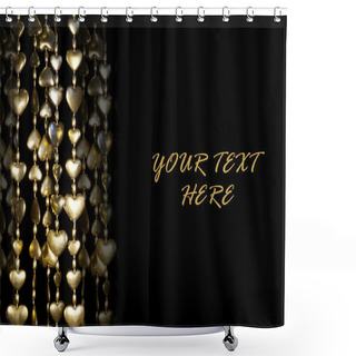 Personality  Valentine Shower Curtains