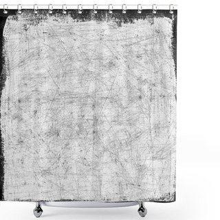Personality  Grunge Texture Shower Curtains