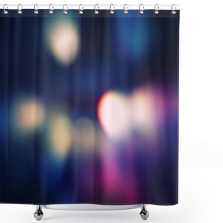 Personality  Shimmering Blur Background Shower Curtains