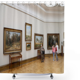 Personality  State Tretyakov Gallery Is An Art Gallery In Moscow, Russia, The Foremost Depository Of Russian Fine Art In The World. Gallery's History Starts In 1856. Shower Curtains