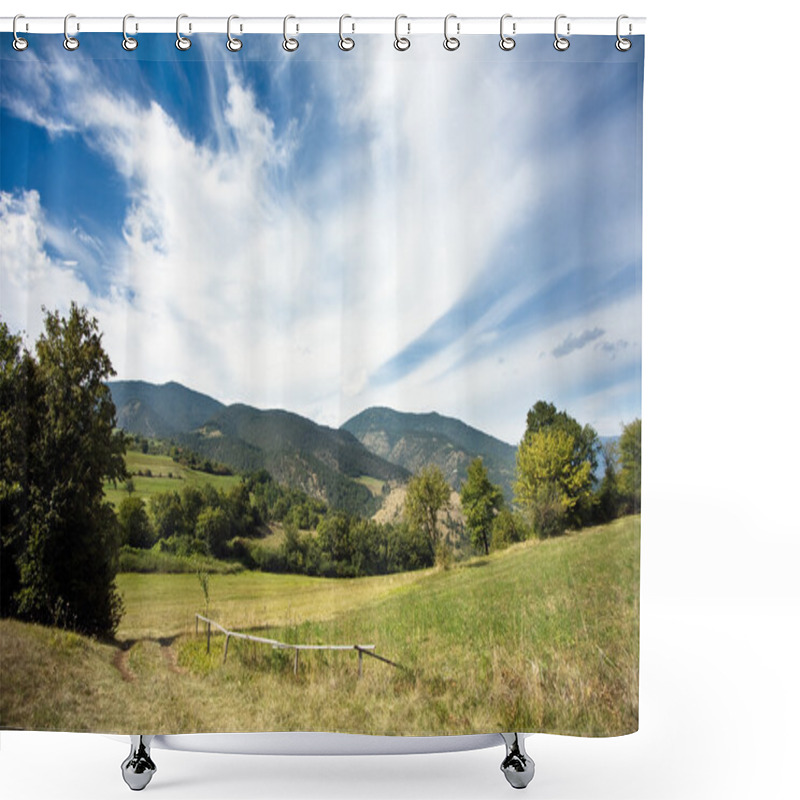 Personality  Beautiful Mountain Landscape Shower Curtains