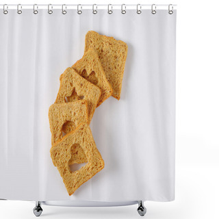 Personality  Whole Grain Bread Shower Curtains