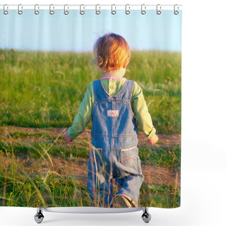 Personality  Sweet Child In The Jeans Coverall Shower Curtains