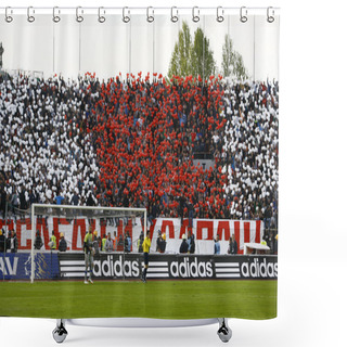 Personality  Soccer Match Between Partizan And Red Star Shower Curtains
