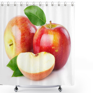 Personality  Fresh Apples Shower Curtains