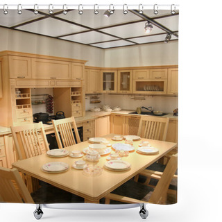 Personality  Kitchen And Roof Shower Curtains
