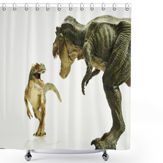 Personality  Action Figure Dinosaur Shower Curtains