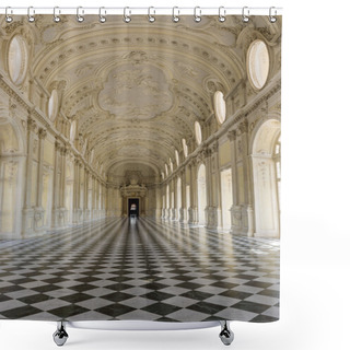 Personality  Galleria Grande In Venaria Reale Shower Curtains