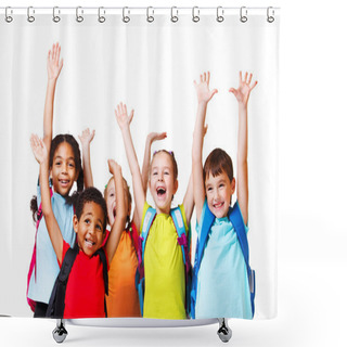 Personality  Emotional Friends Shower Curtains