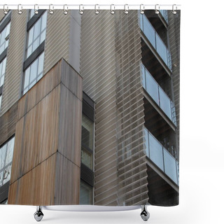 Personality  Urbanscape In The Downtown Of London Shower Curtains