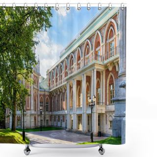 Personality  The Grand Palace Of Catherine The Great In Tsaritsyno, Moscow Shower Curtains