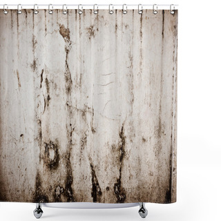 Personality  Old Decaying Wall Shower Curtains