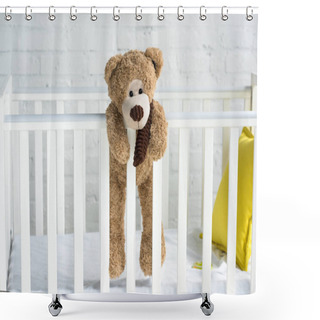 Personality  Teddy Shower Curtains