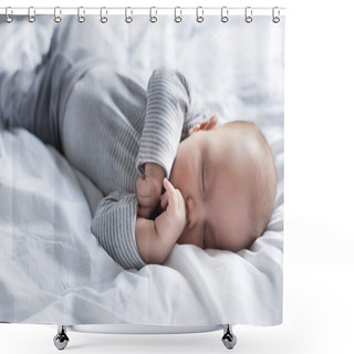 Personality  Baby Boy Shower Curtains