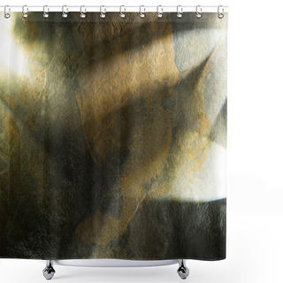 Personality  Light Prism With Beams On Dark Stone Background Shower Curtains