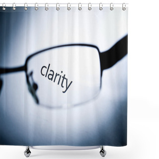 Personality  Clarity Shower Curtains