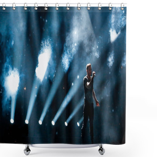 Personality  Imri Ziv From Israel Eurovision 2017 Shower Curtains