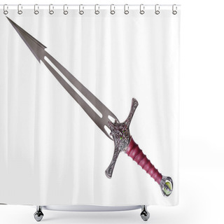 Personality  Sword Shower Curtains
