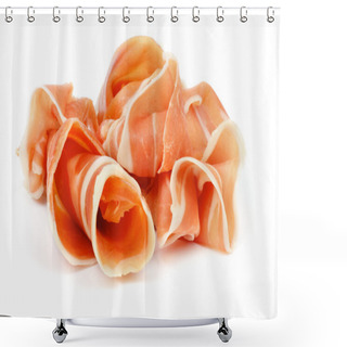 Personality  Prosciutto Shower Curtains