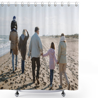 Personality  Multigenerational Family Shower Curtains