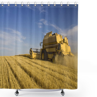 Personality  Agriculture - Combine Shower Curtains