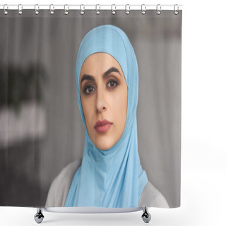Personality  Muslim Woman Shower Curtains