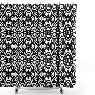 Personality  Background Fabric Indian Style Shower Curtains