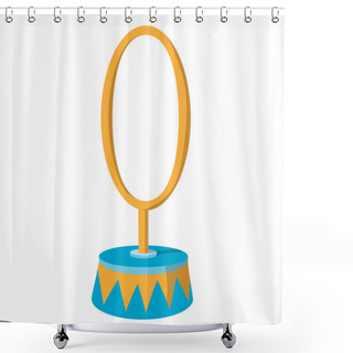 Personality  Circus Ring Cartoon Icon Shower Curtains