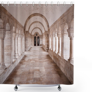 Personality  Stone Corridor Shower Curtains