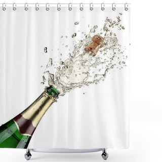 Personality  Champagne Explosion Shower Curtains