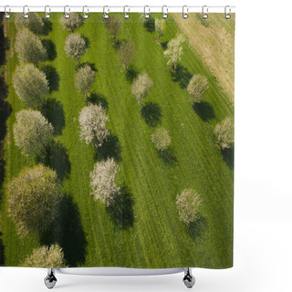 Personality  Green Shower Curtains