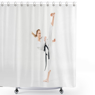 Personality  Karate Shower Curtains