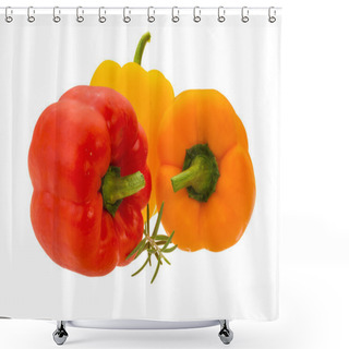 Personality  Bulgarian Peppers Shower Curtains