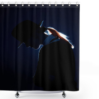 Personality  Sad Sensuality Shower Curtains