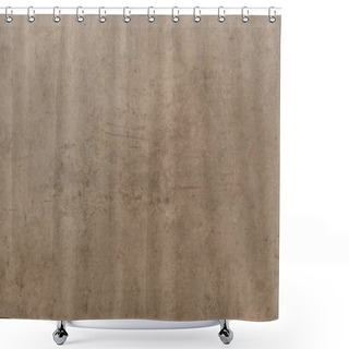 Personality  Background Of Grey, Cement Textured Surface, Top View Shower Curtains