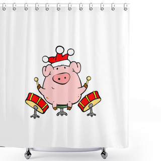 Personality  Music From Pig Shower Curtains