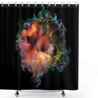 Personality  Vivid Elements Shower Curtains