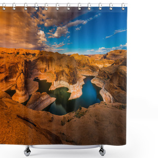 Personality  Reflection Canyon Lake Powell Utah Shower Curtains