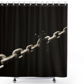 Personality  Broken Chains Shower Curtains