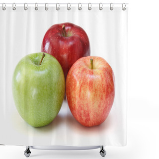 Personality  Apples Shower Curtains