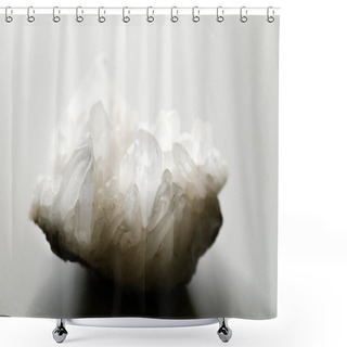 Personality  Colorless Quartz Crystall Shower Curtains