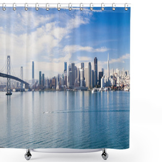 Personality  San Francisco Downtown Shower Curtains