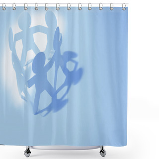 Personality  Teamwork Shower Curtains